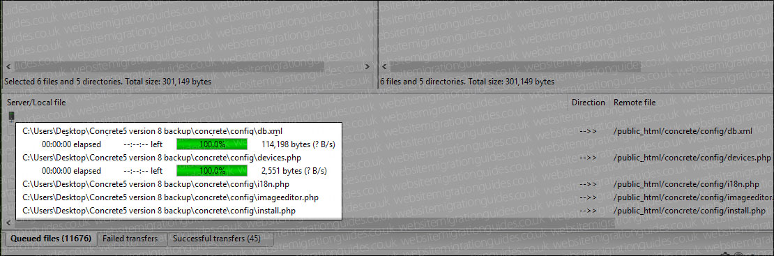 uploading files