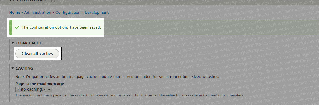 drupal clear all caches