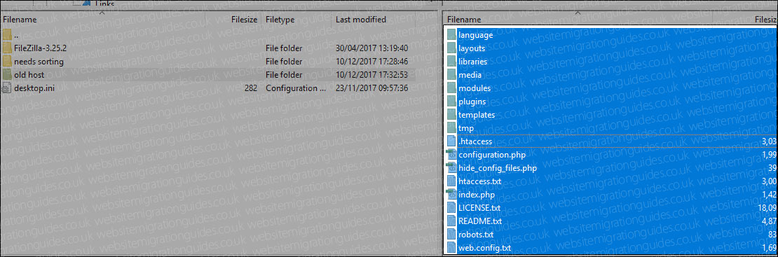 joomla files