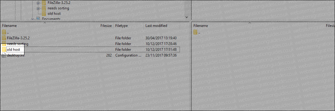 Old joonla host folder