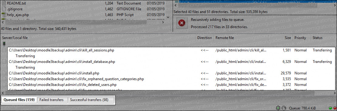 downloading moodle