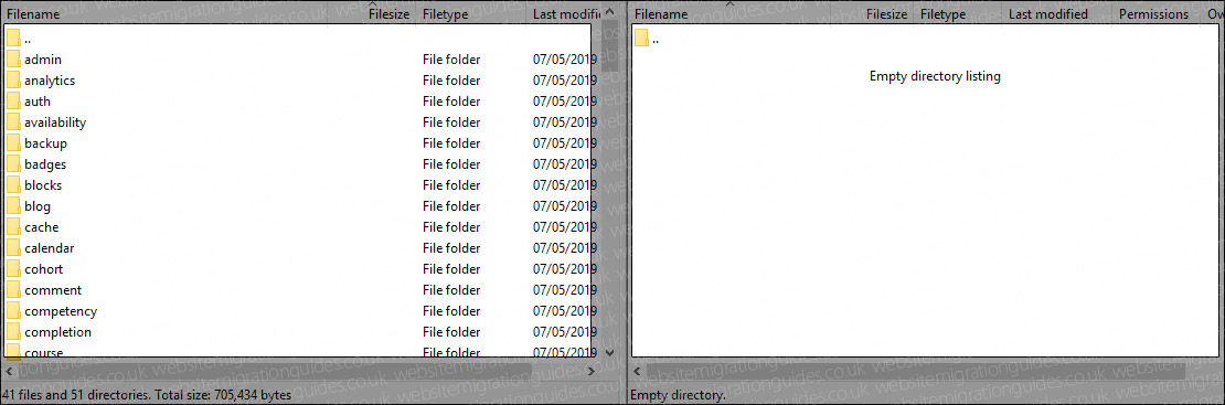 file list