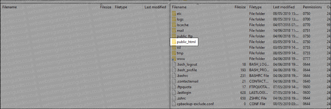 public_html folder