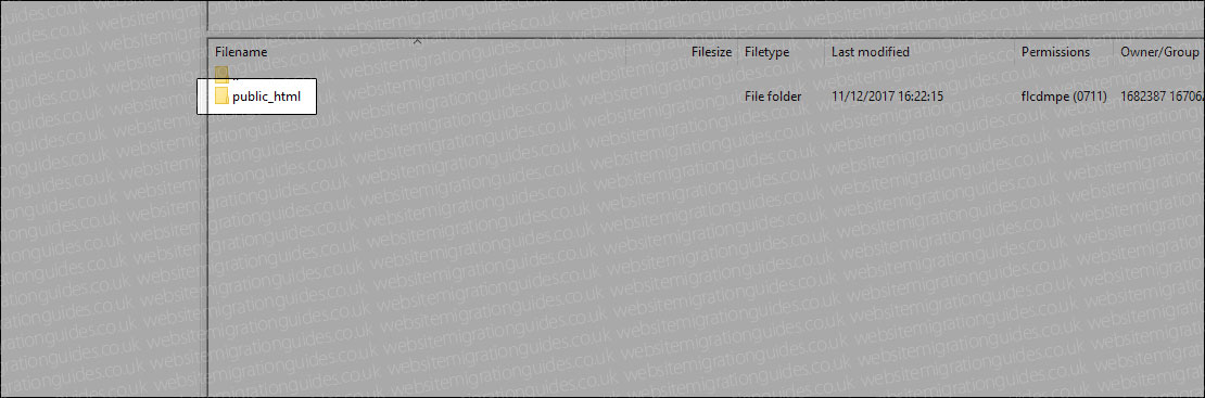 public_html folder