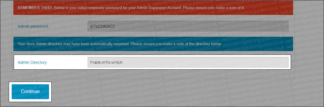 Admin Setup