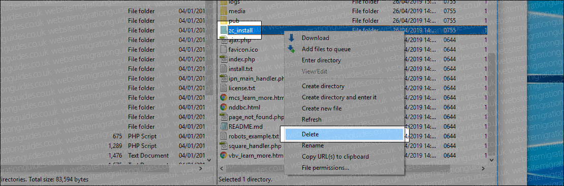 Delete zc_install