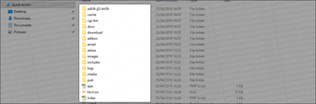 ZenCart file structure